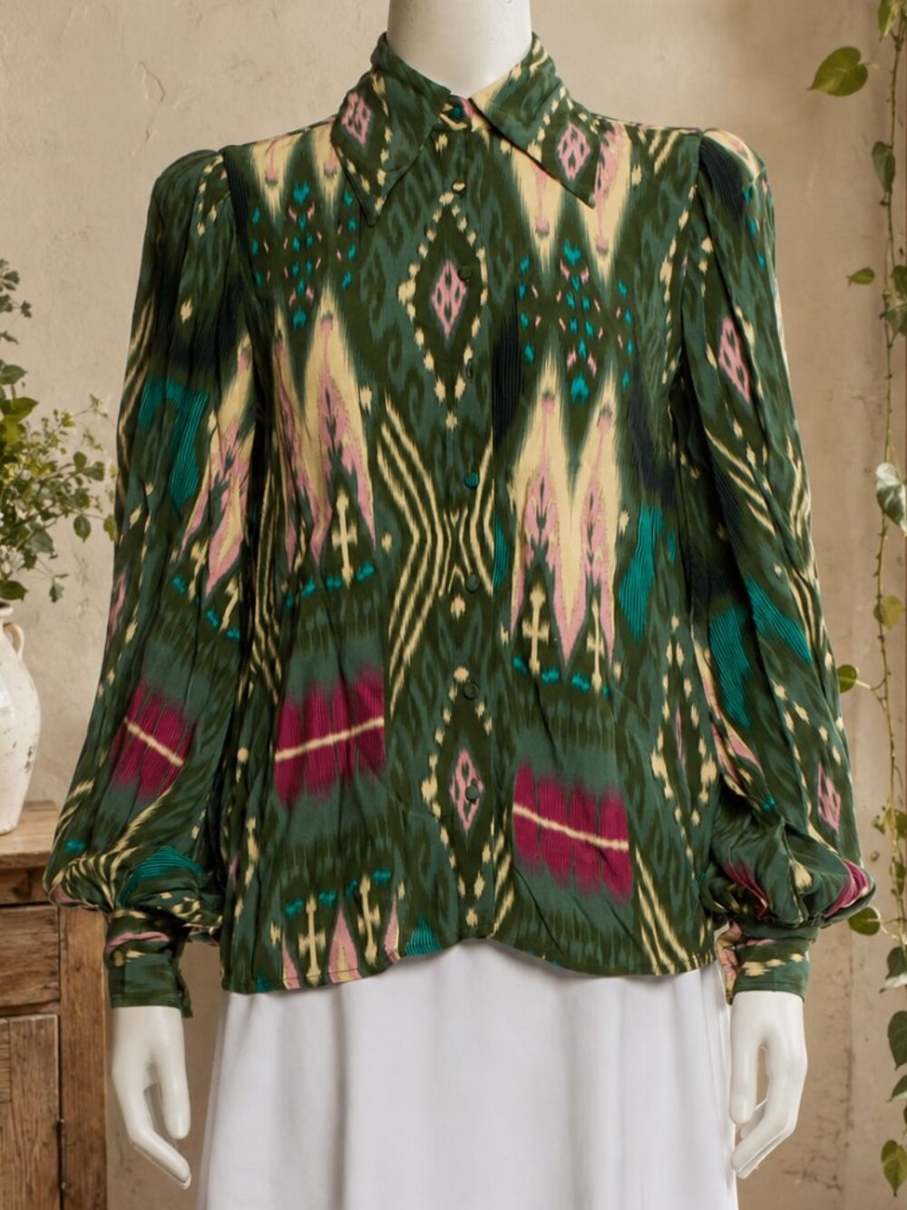 Figue Women's Printed Blouse